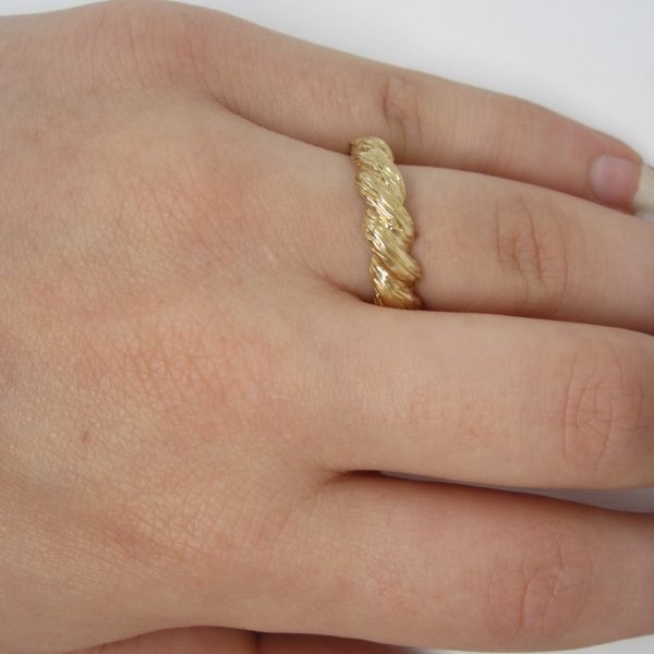 14k Yellow Gold Ring/ Wedding Band