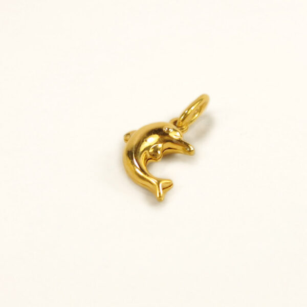 18K Yellow Gold Dolphin