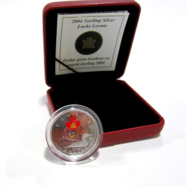 2004 Sterling Silver Coin – Lucky Loonie