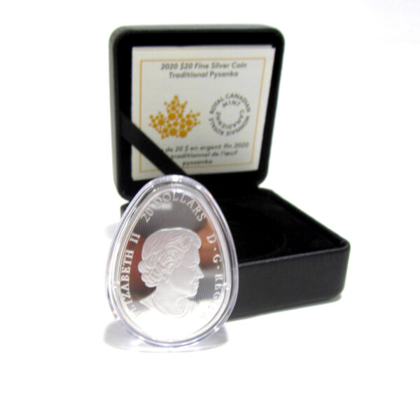 2020 $20 Fine Silver Coin Traditional Pysanka